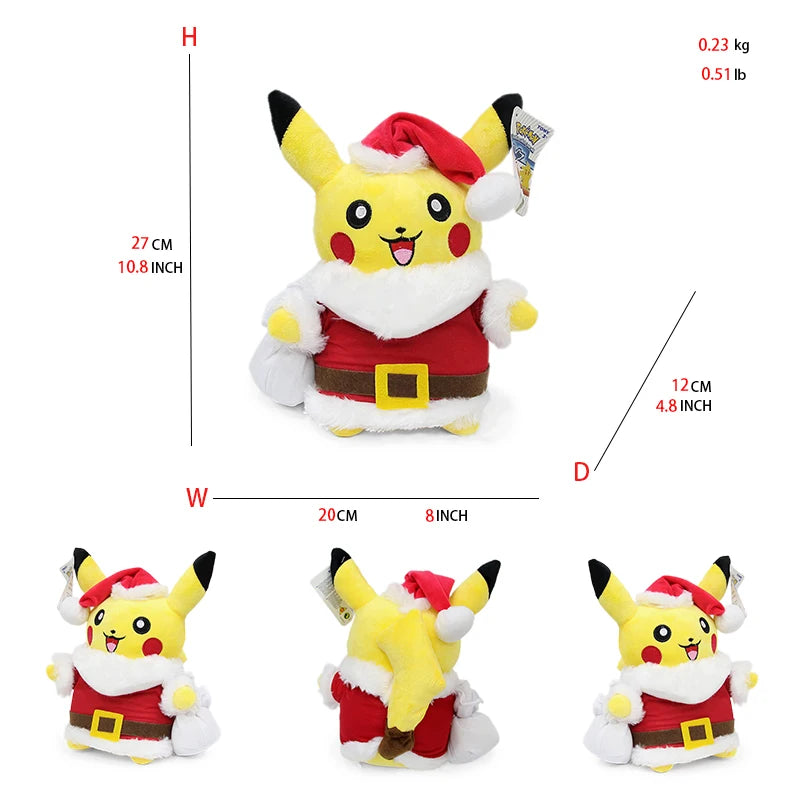 Pokémon – Peluche Pikachu déguisé – 13 variantes à collectionner