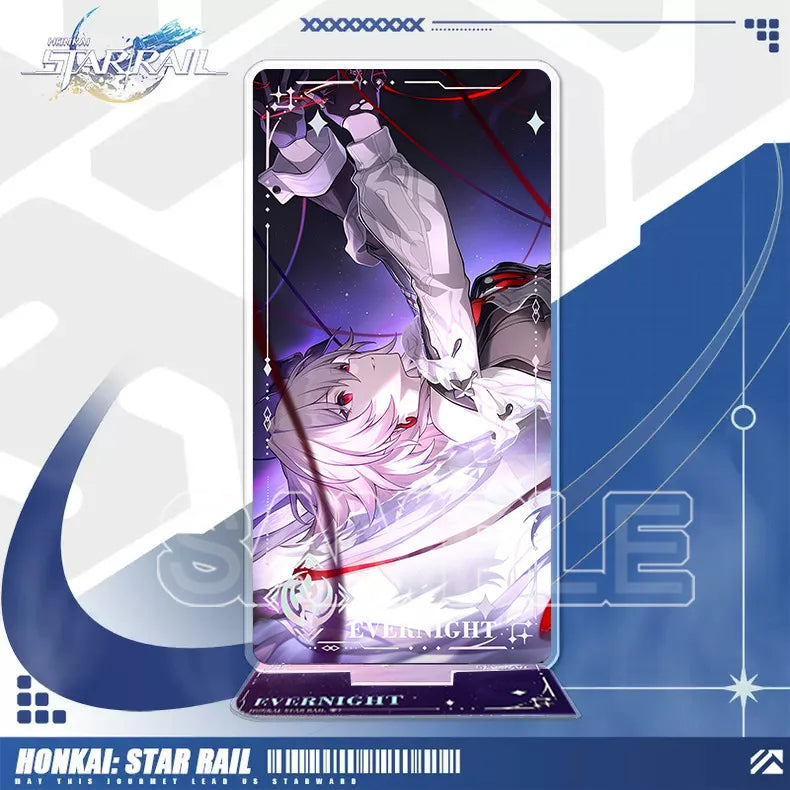 Honkai: Star Rail – Présentoirs Acryliques Light Cone | 16 cm – Plusieurs personnages