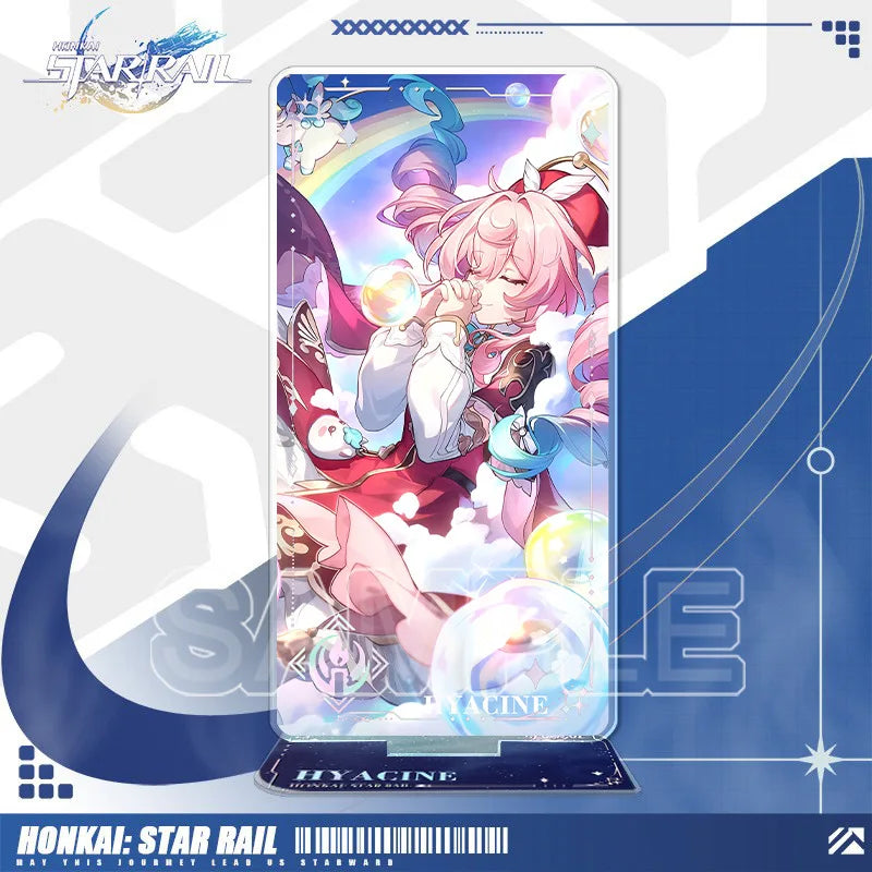 Honkai: Star Rail – Présentoirs Acryliques Light Cone | 16 cm – Plusieurs personnages
