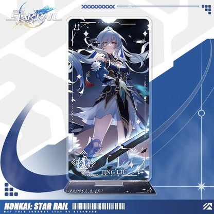 Honkai: Star Rail – Présentoirs Acryliques Light Cone | 16 cm – Plusieurs personnages
