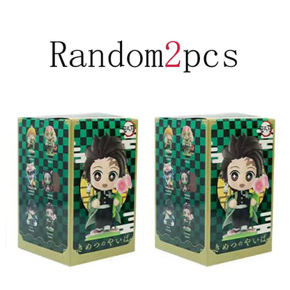 🗡️ Coffret de 12 Figurines Style Demon Slayer (Produit fan-made)