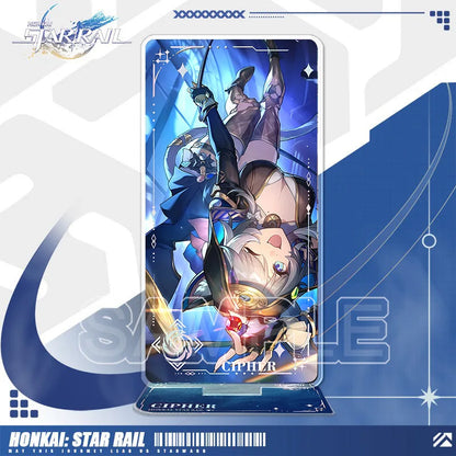 Honkai: Star Rail – Présentoirs Acryliques Light Cone | 16 cm – Plusieurs personnages