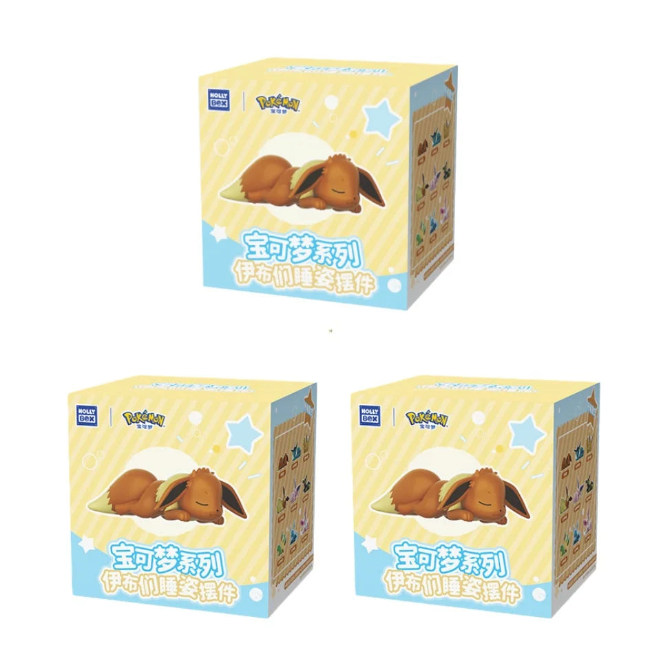 Figurine Pokémon Évoli & Évolutions avec coussin – Plusieurs modèles