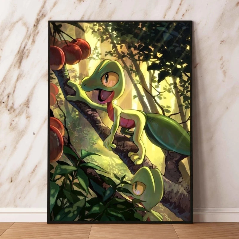 Affiche sur toile Pokémon – Évoli, Évolutions & autres Pokémon