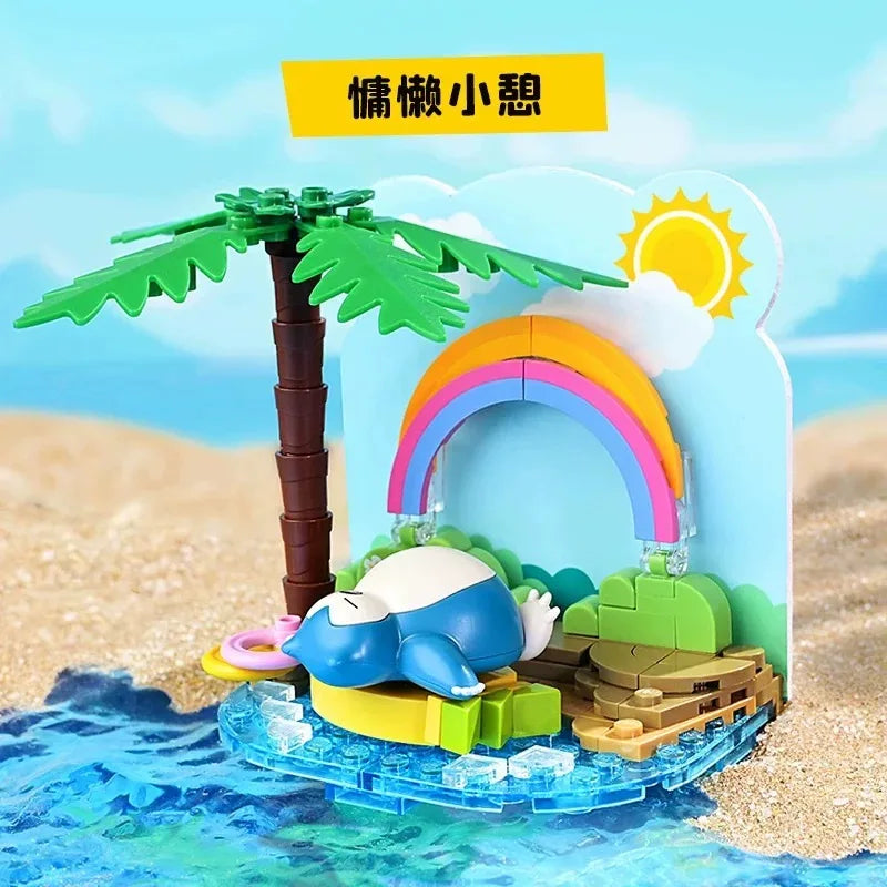 Pokémon Ronflex (Snorlax) – Vacances tropicales | Keeppley Original K20224