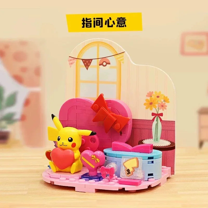 Pokémon Pikachu Cœur – Keeppley K20225 | Ensemble de construction