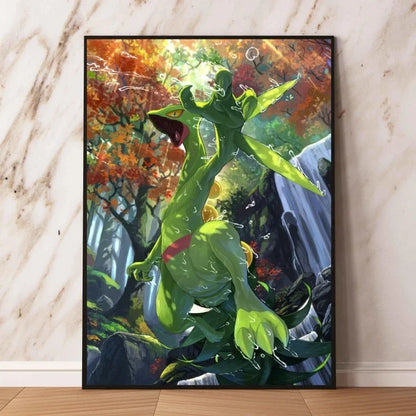 Affiche sur toile Pokémon – Évoli, Évolutions & autres Pokémon