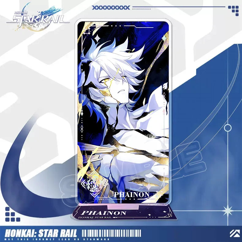 Honkai: Star Rail – Présentoirs Acryliques Light Cone | 16 cm – Plusieurs personnages