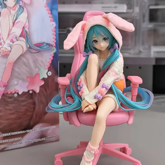 Figurine Hatsune Miku – Noodle Stopper, pyjama à oreilles de lapin
