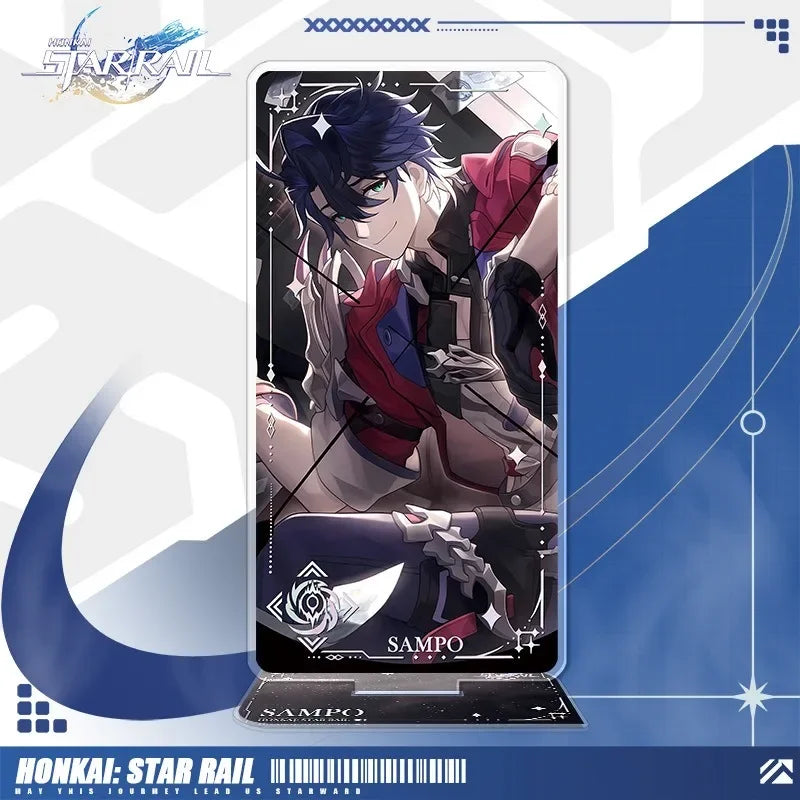 Honkai: Star Rail – Présentoirs Acryliques Light Cone | 16 cm – Plusieurs personnages
