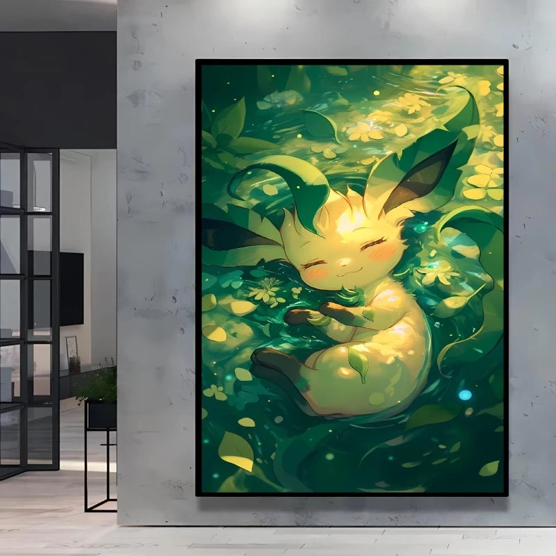 Affiches Pokémon sur toile – Plusieurs personnages et formats