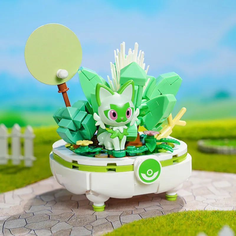 Pokémon Poussacha (Sprigatito) Bonsaï – Keeppley Original K20240 | 189 pièces