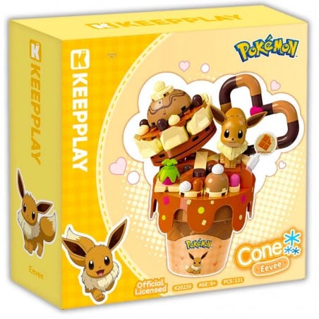 Pokémon Évoli – Keeppley K20257 | Cone Eevee