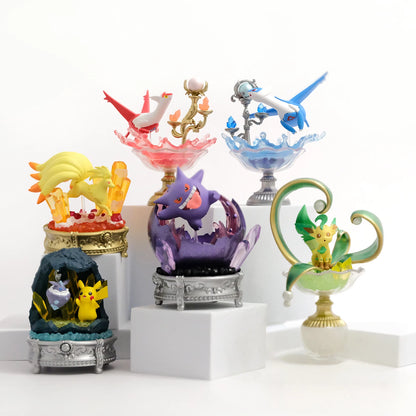 Pokémon Re-Ment – Gemstone Collection | 6 figurines Diorama à collectionner