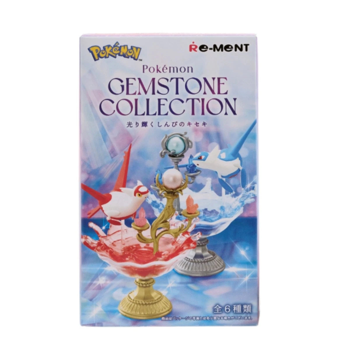 Pokémon Re-Ment – Gemstone Collection | 6 figurines Diorama à collectionner