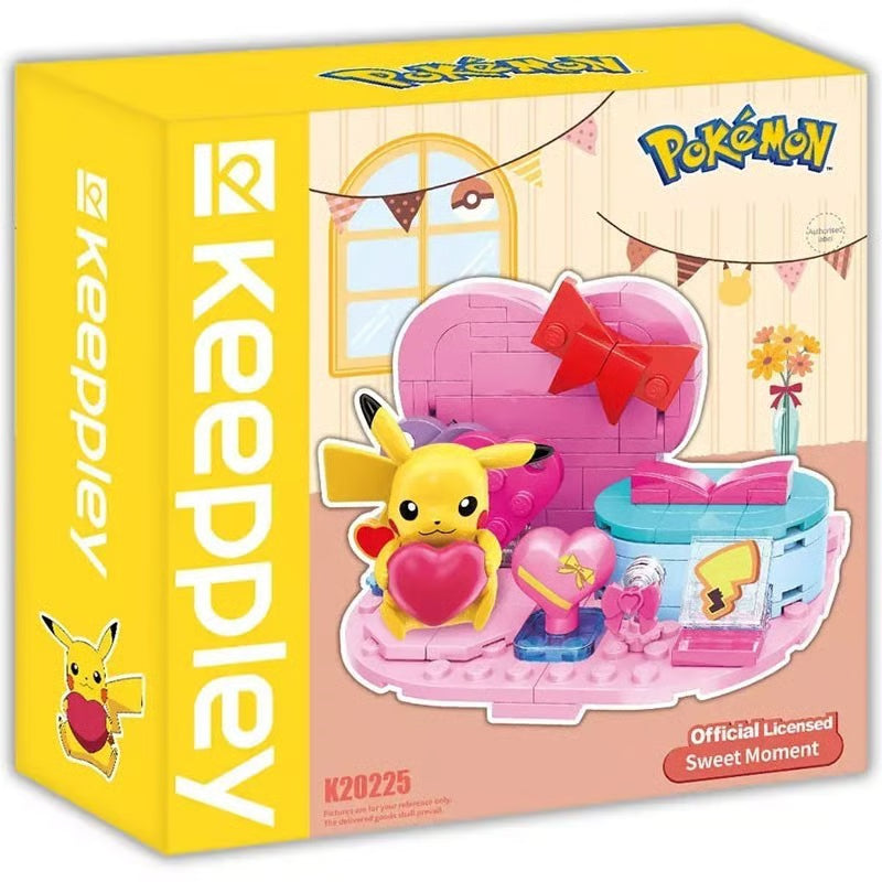 Pokémon Pikachu Cœur – Keeppley K20225 | Ensemble de construction