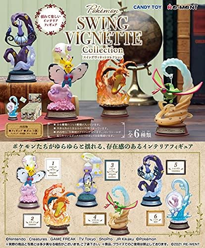 Pokémon – Swing Vignette Collection | Figurines Diorama – 6 modèles