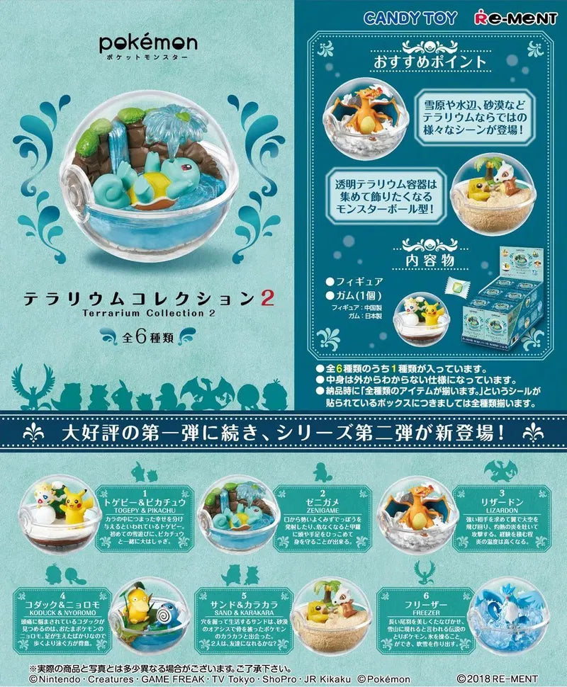 Pokémon – Terrarium Collection 2 | Figurine Diorama – Boîte Mystère