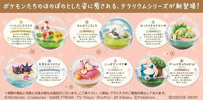 Pokémon – Terrarium Collection Happy Everyday | Boîte Mystère